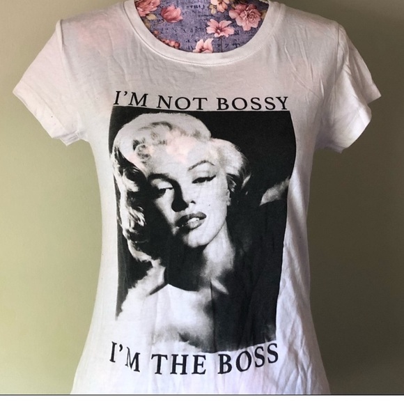 Marilyn Monroe T-shirt I’m not bossy I’m the boss ✨ - Picture 2 of 3